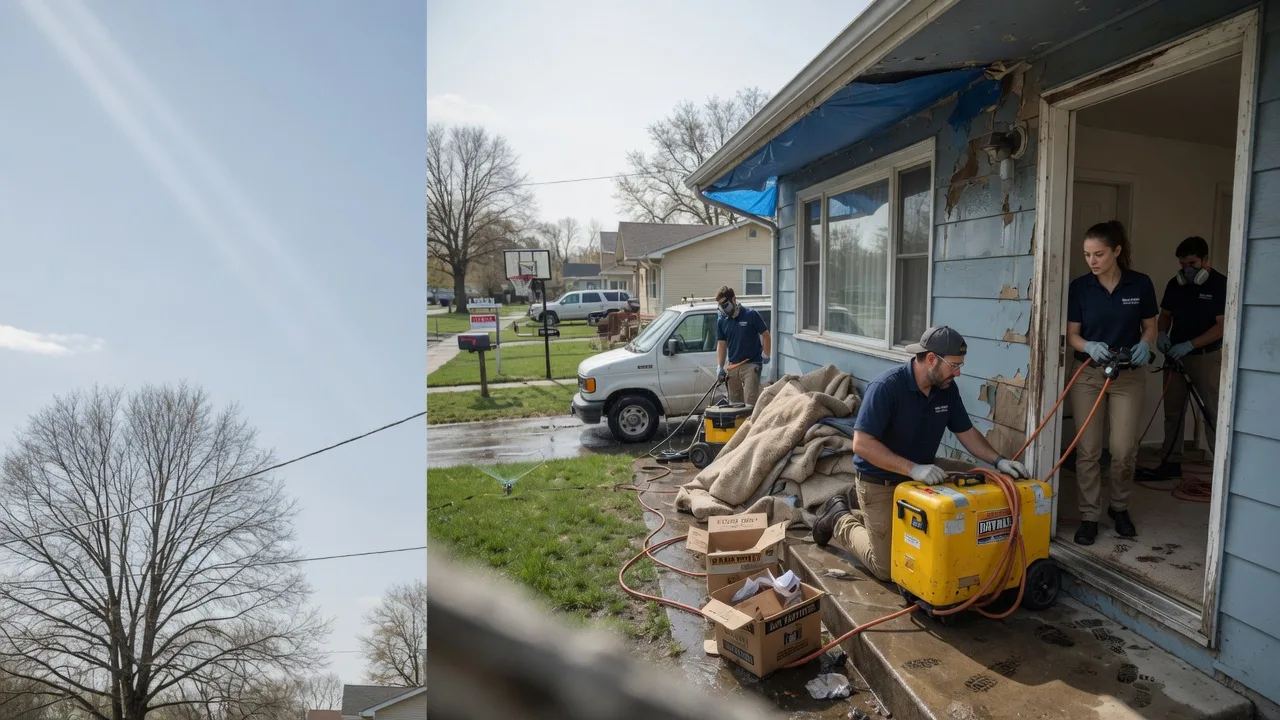 Basement Flood Cleanup in Arlington Heights, IL near me